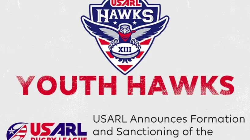 USARL Youth Hawks graphic announcing the formation and sanctioning of the Hawks youth national team